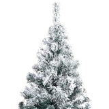 Artificial Christmas Tree LEDs&Ball Set&Flocked Snow Green 400cm - Extra Image