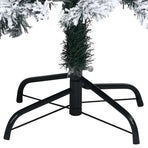 Artificial Pre-lit Christmas Tree with Ball Set Green 150 cm PVC