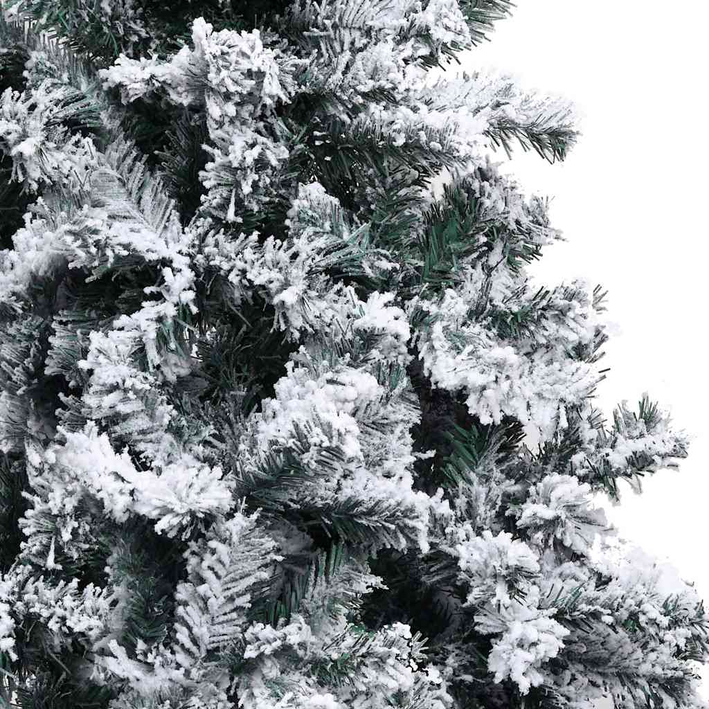 Artificial Pre-lit Christmas Tree with Ball Set Green 240 cm PVC