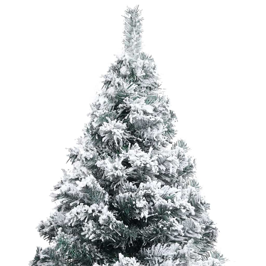 Artificial Pre-lit Christmas Tree with Ball Set Green 240cm PVC