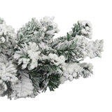 Christmas Garland with LEDs&Ball Set Green 10 m PVC