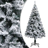 Artificial Pre-lit Christmas Tree with Ball Set LEDs Green 120 cm - Front View