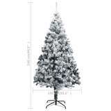 Artificial Pre-lit Christmas Tree with Ball Set Green 240 cm PVC - Extra Image