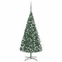Artificial Pre-lit Christmas Tree with Ball Set LEDs 400 cm Green