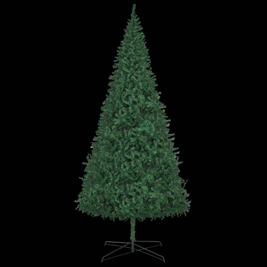 Artificial Pre-lit Christmas Tree with Ball Set LEDs 400 cm Green