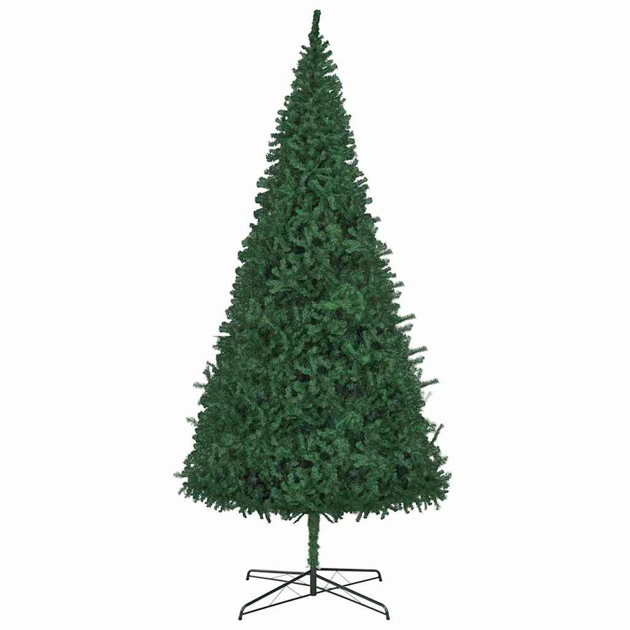 Artificial Pre-lit Christmas Tree with Ball Set LEDs 400 cm Green