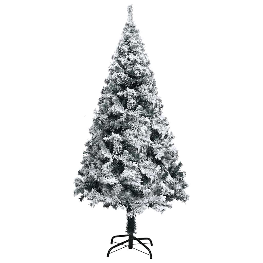 Artificial Pre-lit Christmas Tree with Ball Set Green 150 cm PVC