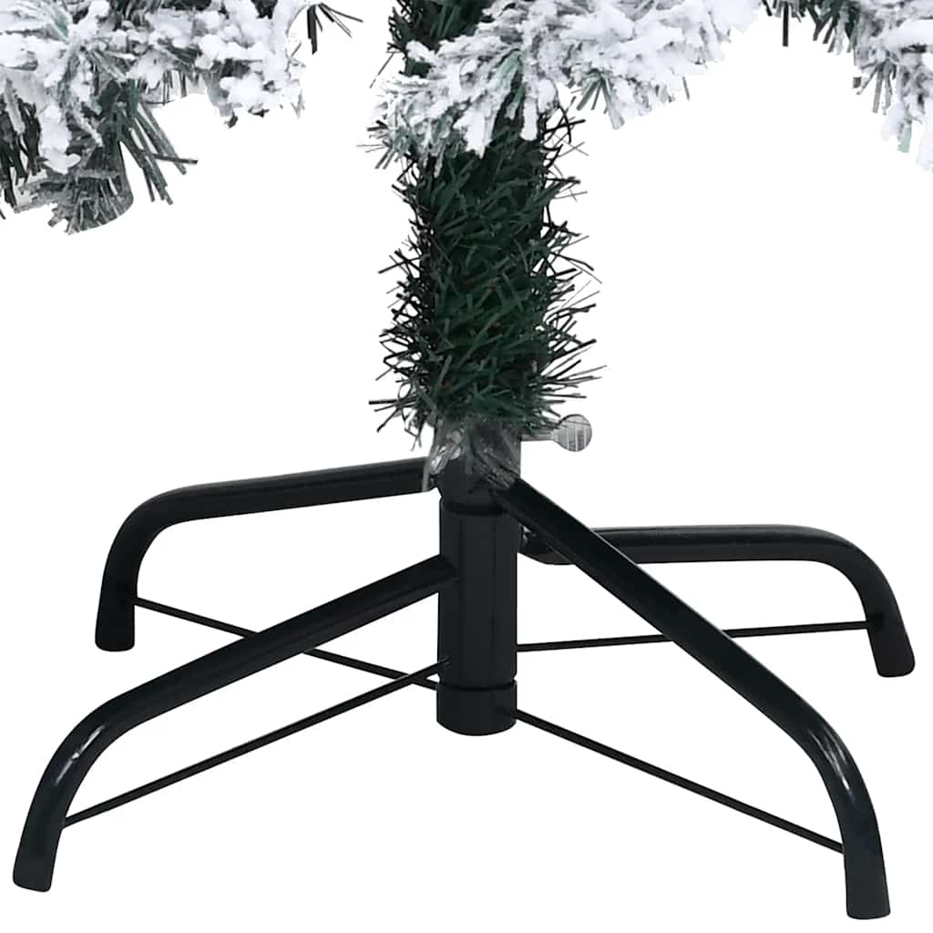 Artificial Pre-lit Christmas Tree with Ball Set Green 150 cm PVC