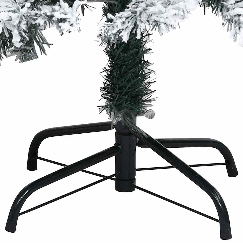 Artificial Pre-lit Christmas Tree with Ball Set Green 180 cm PVC
