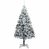 Artificial Pre-lit Christmas Tree with Ball Set Green 240 cm PVC