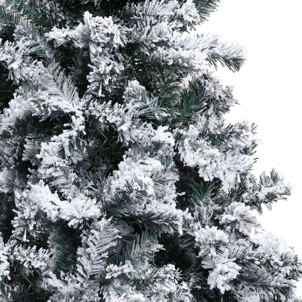 Artificial Pre-lit Christmas Tree with Ball Set Green 240 cm PVC