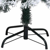 Artificial Pre-lit Christmas Tree with Ball Set Green 240 cm PVC - 45-Degree Angle