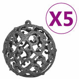 Corner Artificial Christmas Tree LEDs&Ball Set White 120 cm PVC - Extra Image