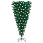 Upside-down Artificial Pre-lit Christmas Tree Green 120 cm