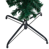 Upside-down Artificial Pre-lit Christmas Tree with Ball Set 120 cm - Top-Down View