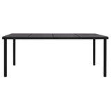 7 Piece Outdoor Dining Set Steel Anthracite - Extra Image