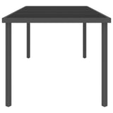 11 Piece Outdoor Dining Set Steel - Extra Image