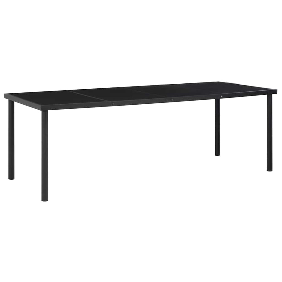 11 Piece Outdoor Dining Set Steel