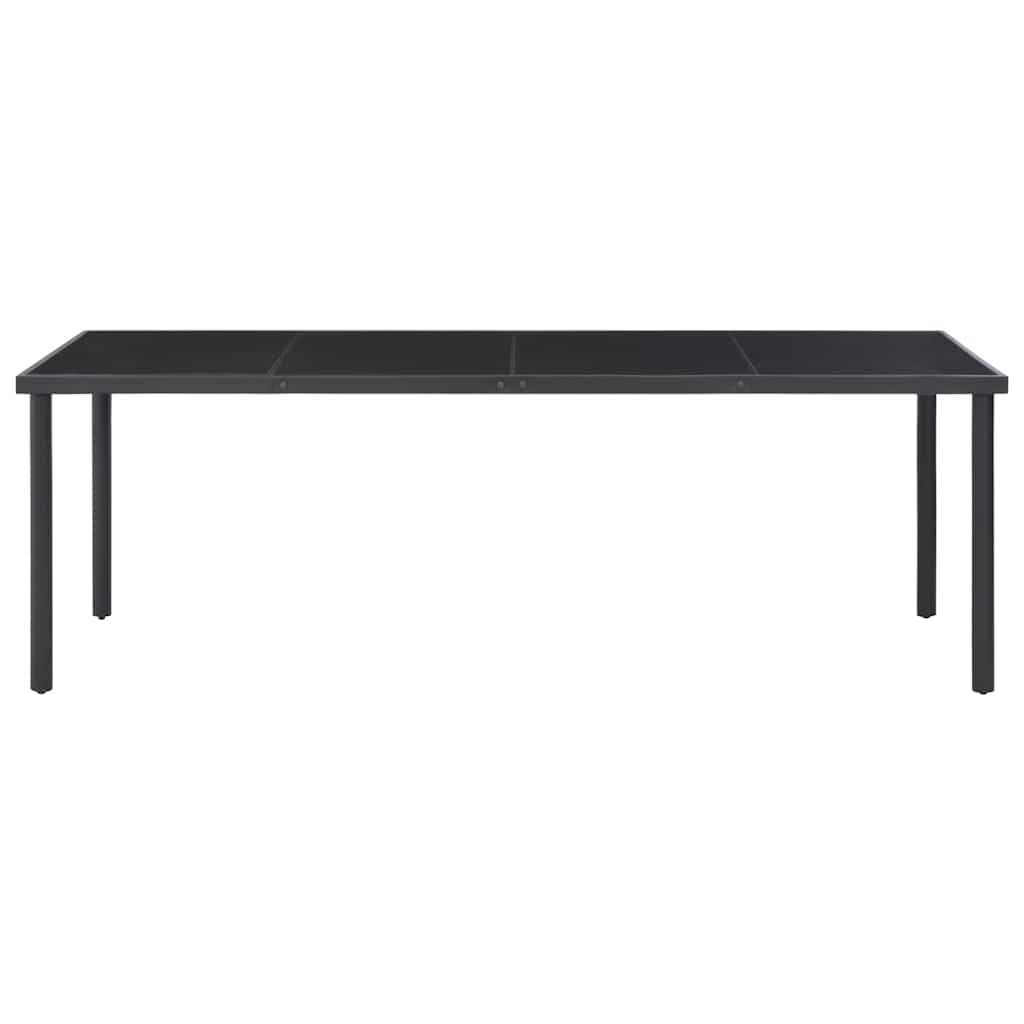 11 Piece Outdoor Dining Set Steel