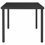 11 Piece Outdoor Dining Set Steel