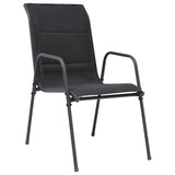 11 Piece Outdoor Dining Set Steel