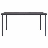 9 Piece Outdoor Dining Set Steel