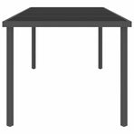 9 Piece Outdoor Dining Set Steel
