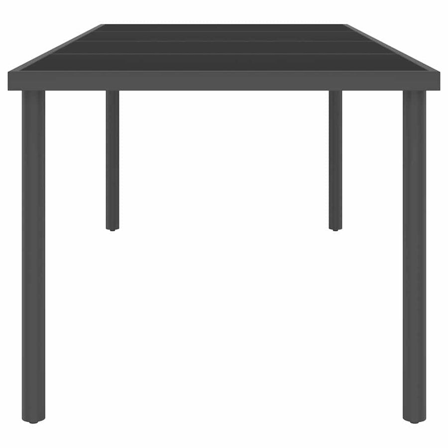 9 Piece Outdoor Dining Set Steel