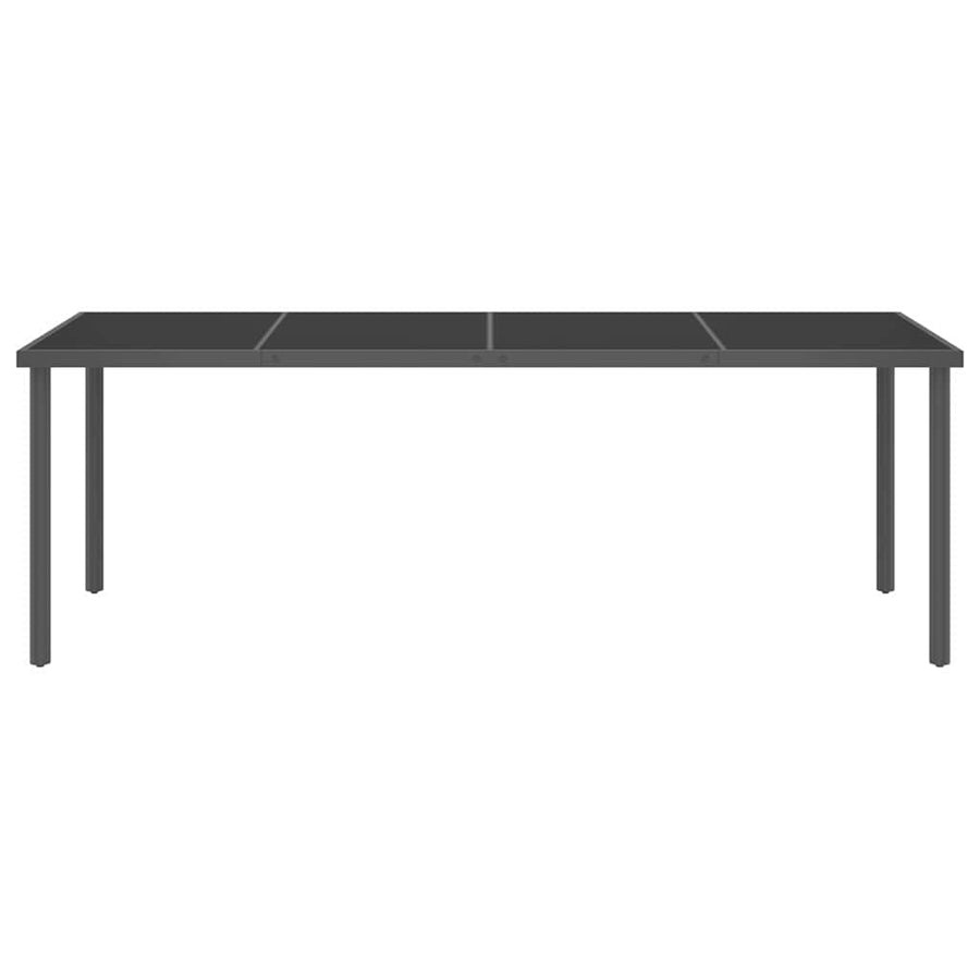11 Piece Outdoor Dining Set Steel