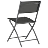 5 Piece Outdoor Dining Set Steel - Extra Image