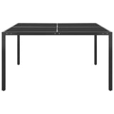 9 Piece Outdoor Dining Set Steel