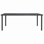 11 Piece Outdoor Dining Set Steel