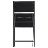 11 Piece Outdoor Dining Set Steel - Low Angle