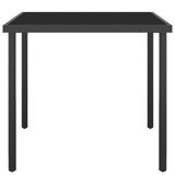 3 Piece Outdoor Dining Set Steel