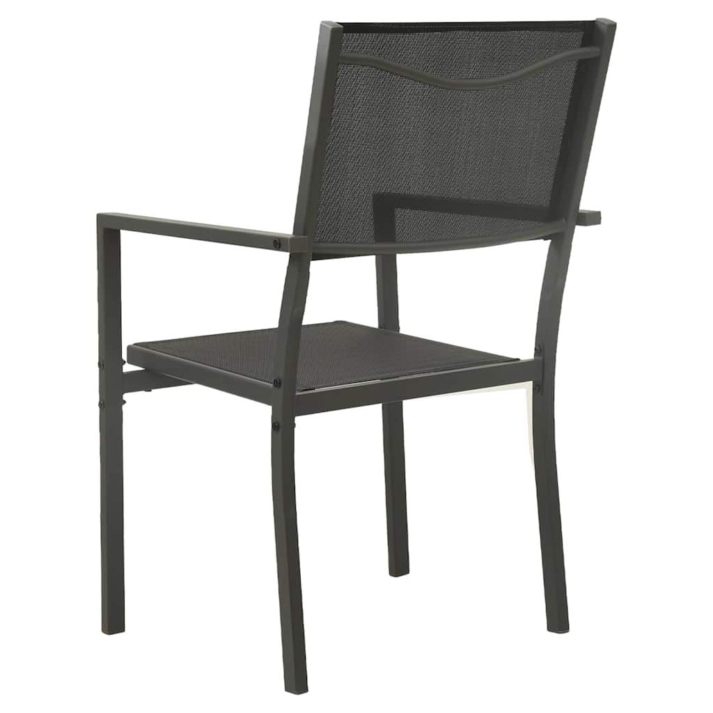 9 Piece Outdoor Dining Set Steel