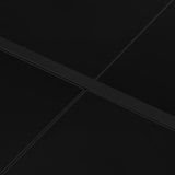 7 Piece Outdoor Dining Set Steel - Close-Up Angle