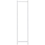 Towel Rack White 25x20x95 cm Steel