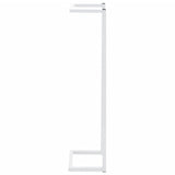 Towel Rack White 25x20x95 cm Steel - Top-Down View
