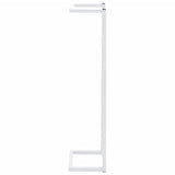 Towel Rack White 25x20x95 cm Steel - Top-Down View
