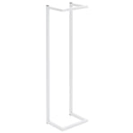 Towel Rack White 25x20x95 cm Steel