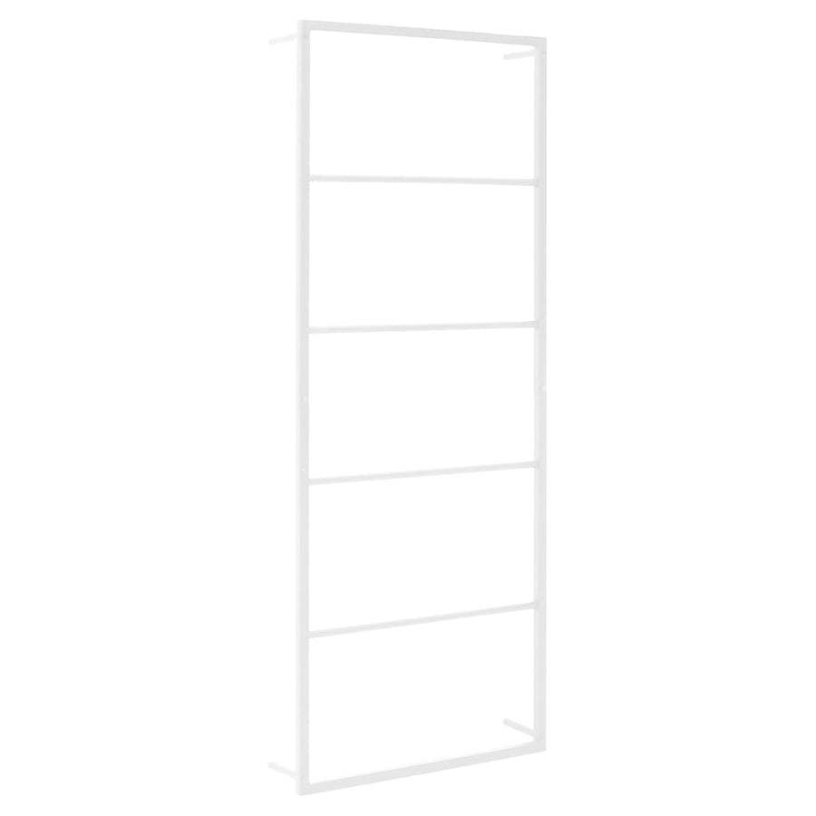 Towel Rack White 45x10x115 cm Steel