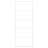 Towel Rack White 45x10x115 cm Steel - Side View