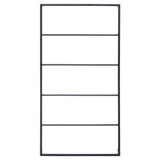 Towel Rack Black 60x10x116 cm Steel