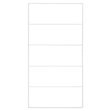 Towel Rack White 60x10x116 cm Steel