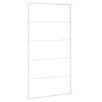 Towel Rack White 60x10x116 cm Steel