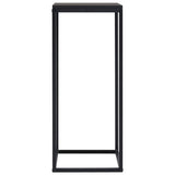 Side Tables 2 pcs Black Steel