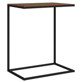 Side Table Black 55x35x66 cm Engineered Wood