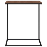 Side Table Black 55x35x66 cm Engineered Wood