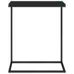 Side Table Black 55x35x66 cm Engineered Wood
