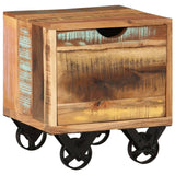 Side Table 40x40x45 cm Solid Reclaimed Wood - Extra Image